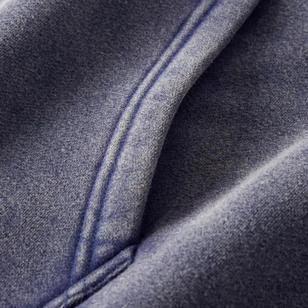 Heavyweight Zipped Hoodie - Red