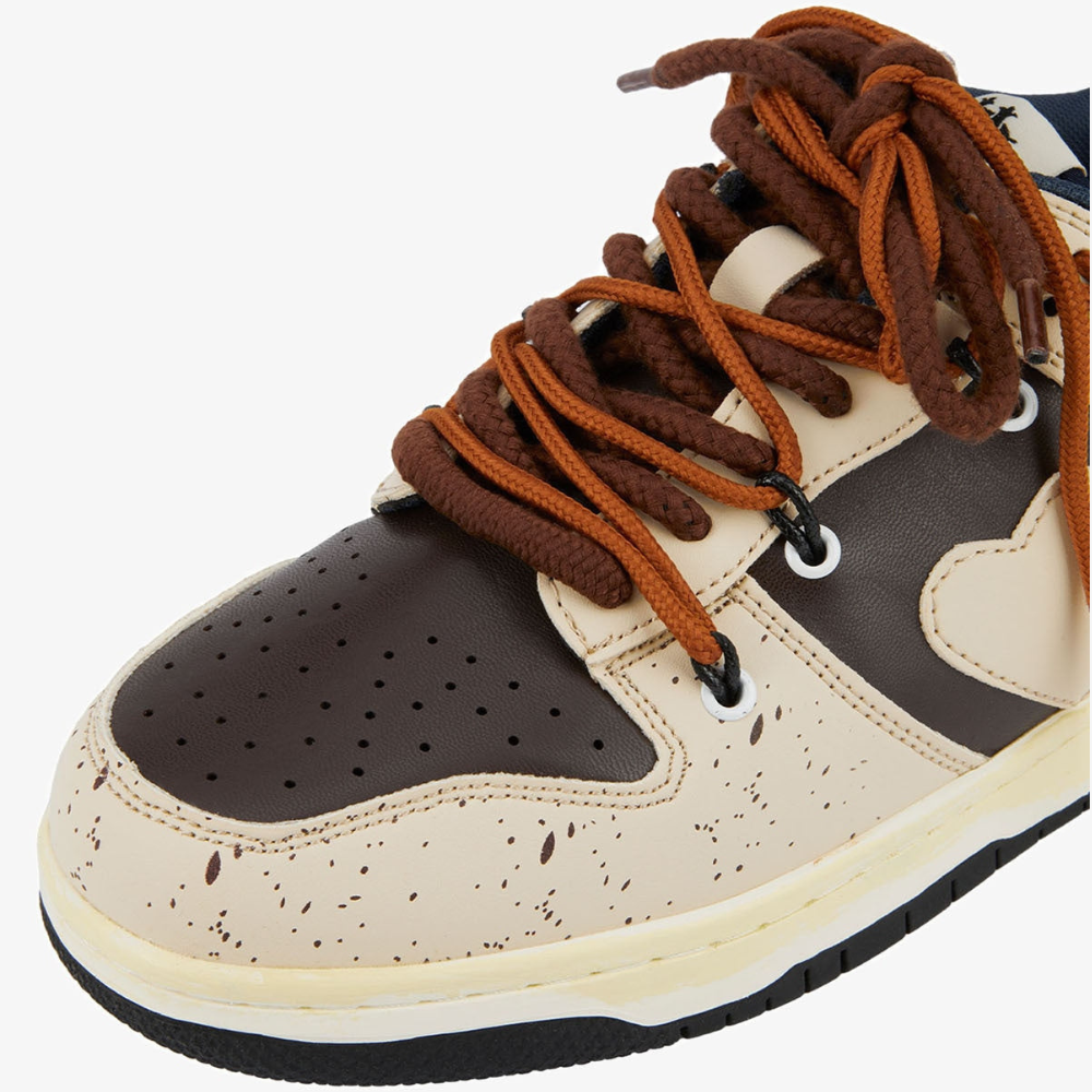 High Street Love Sneakers - Brown