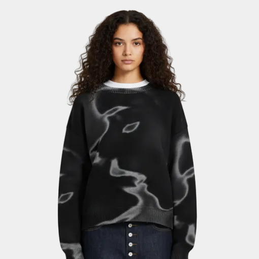 Vortex Graphic Sweatshirt - Black
