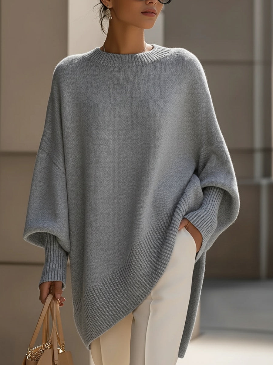 Anneta | Poncho Pull Oversized Élégant