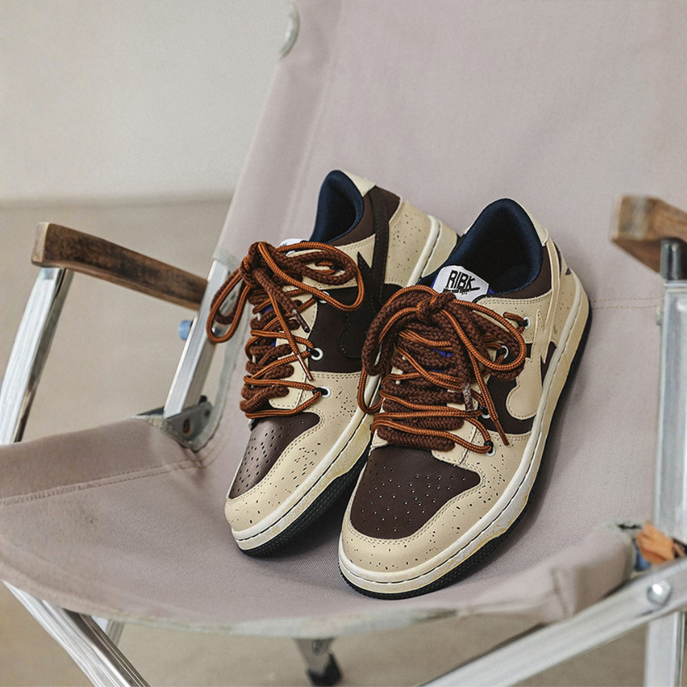 High Street Love Sneakers - Brown