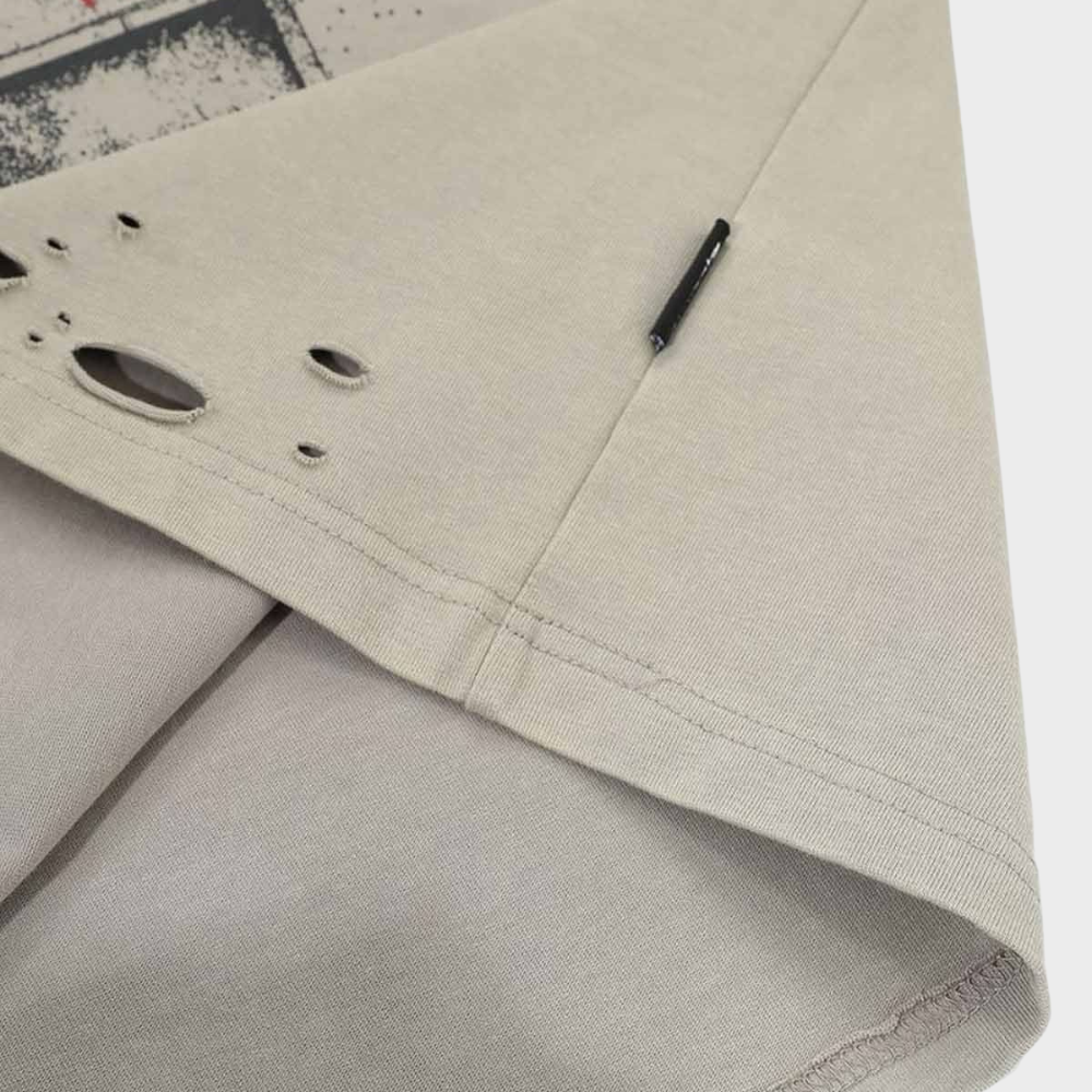 Camouflage Two-Piece Tee - Gray