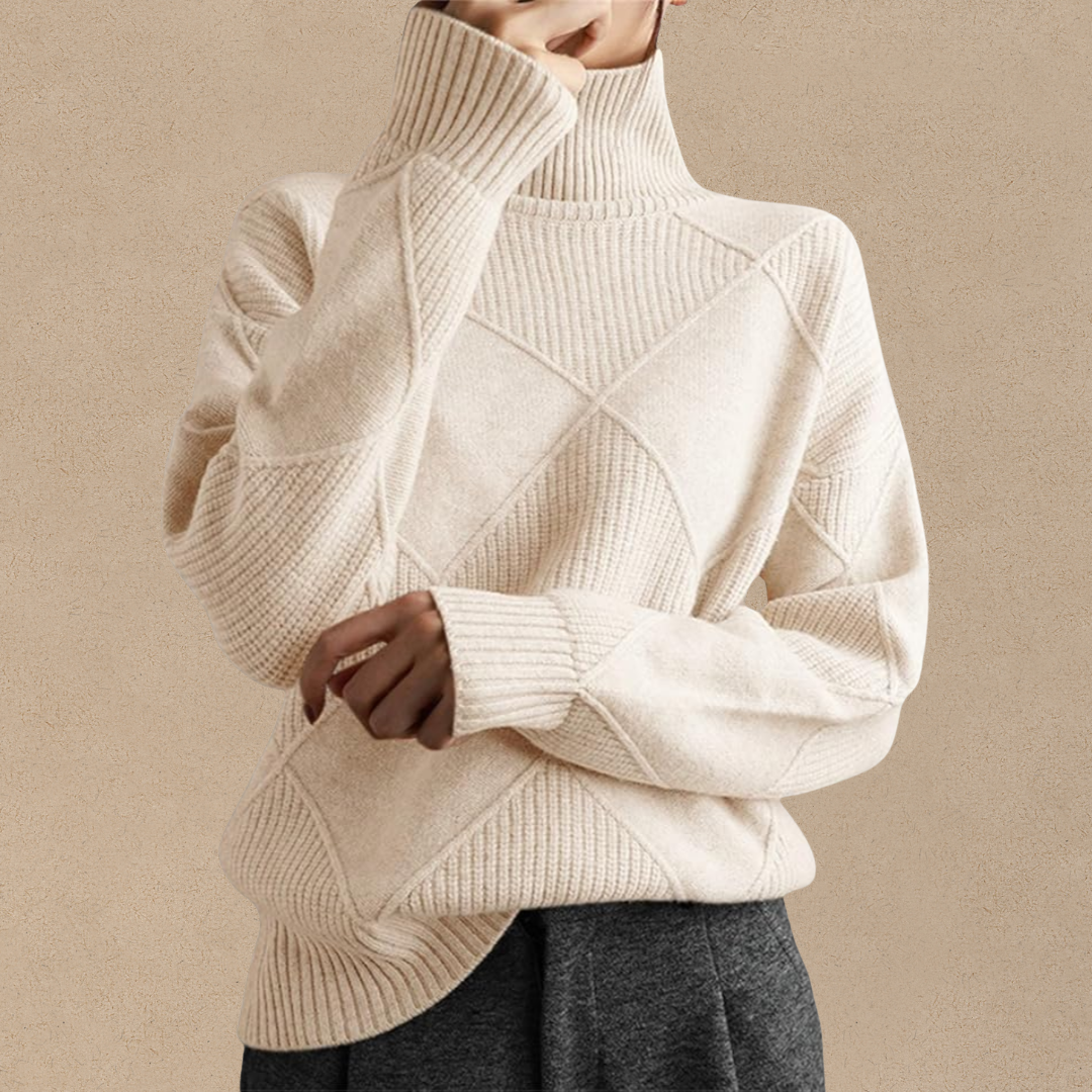 Maelis | Pull structuré à l’élégance chaleureuse