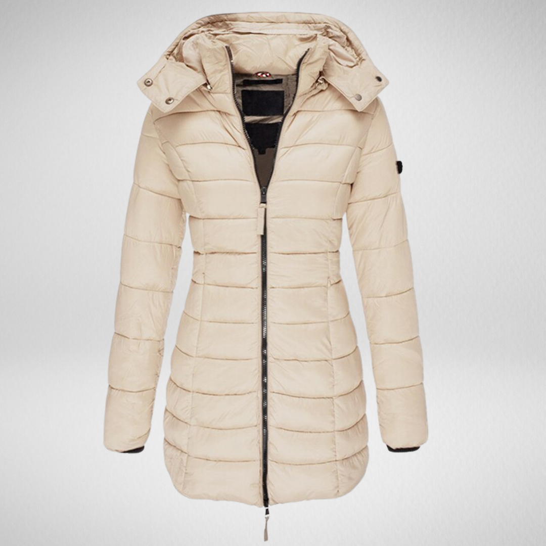 Éloria | Manteau Matelassé Élégance Hivernale