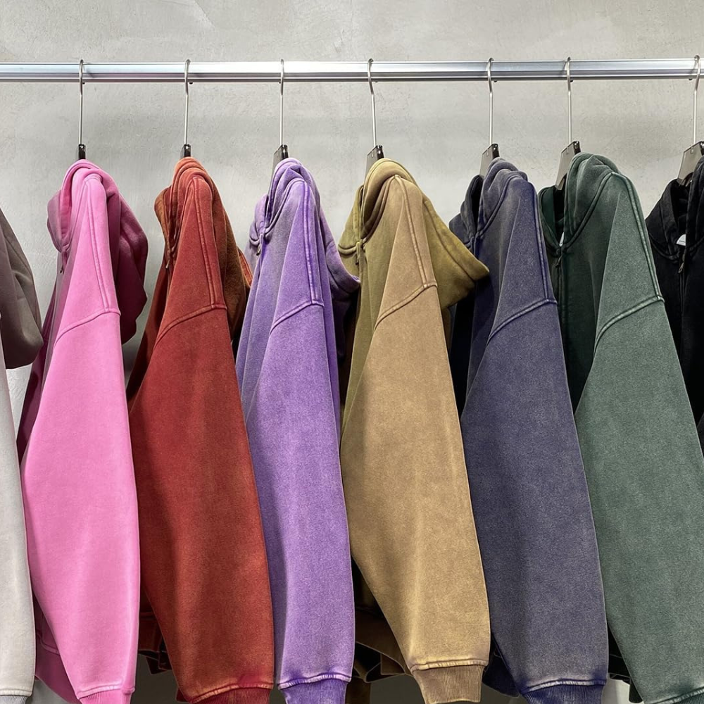 Heavyweight Zipped Hoodie - Black