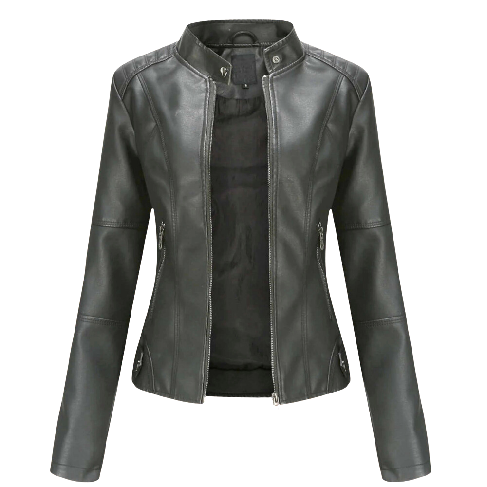 Violeta | Veste en cuir élégante pour femmes