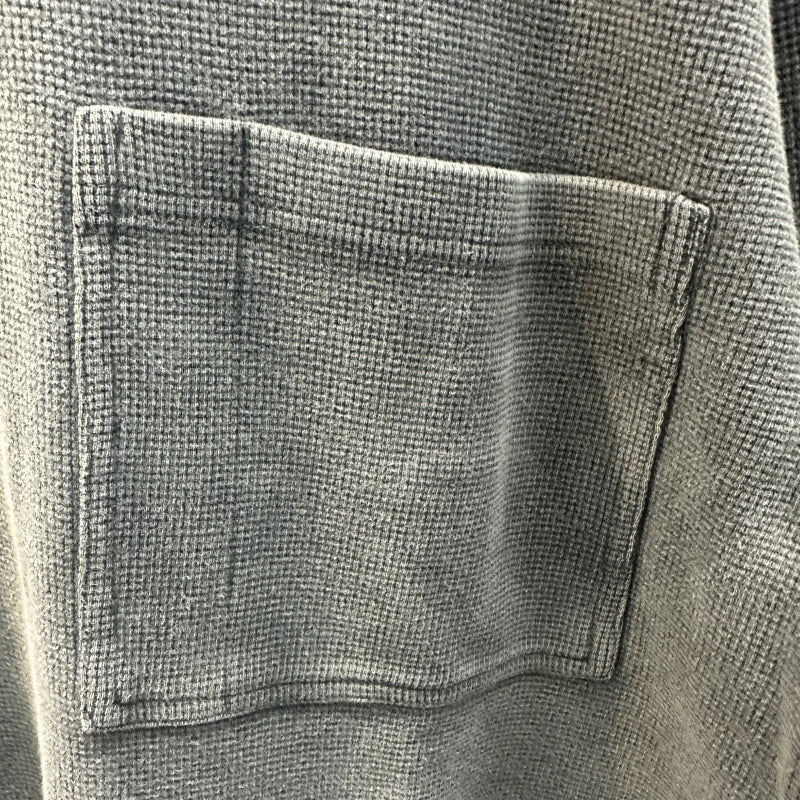 Waffle Pocket Long-Sleeve