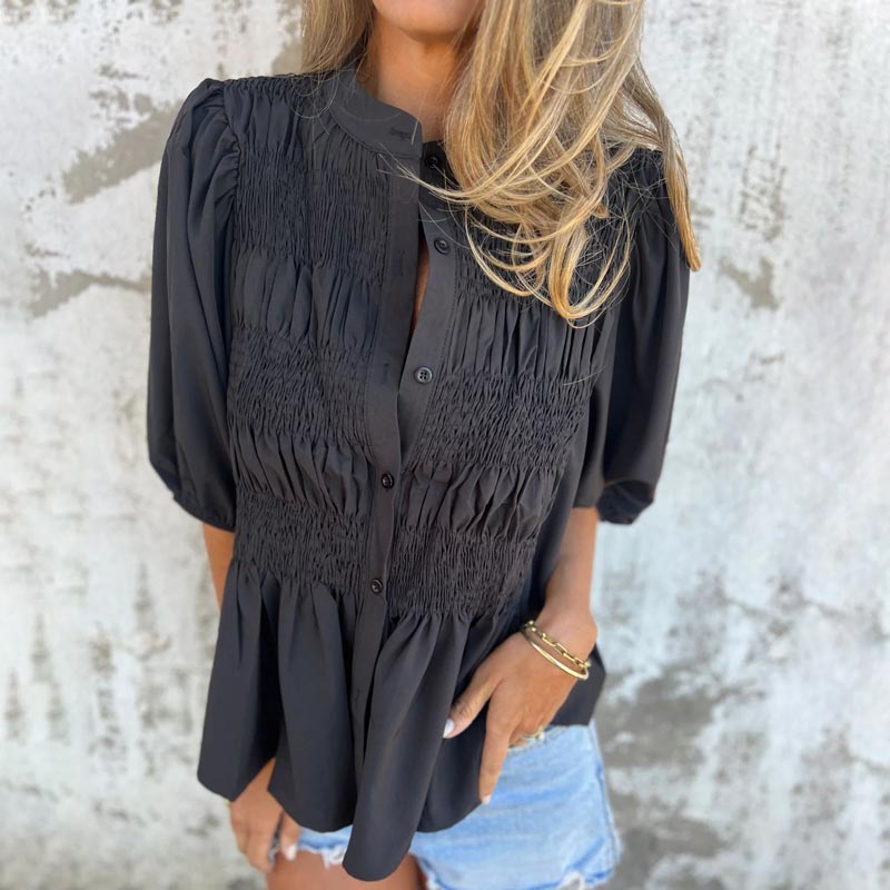 Aukje | Blouse élégante de style Ibiza