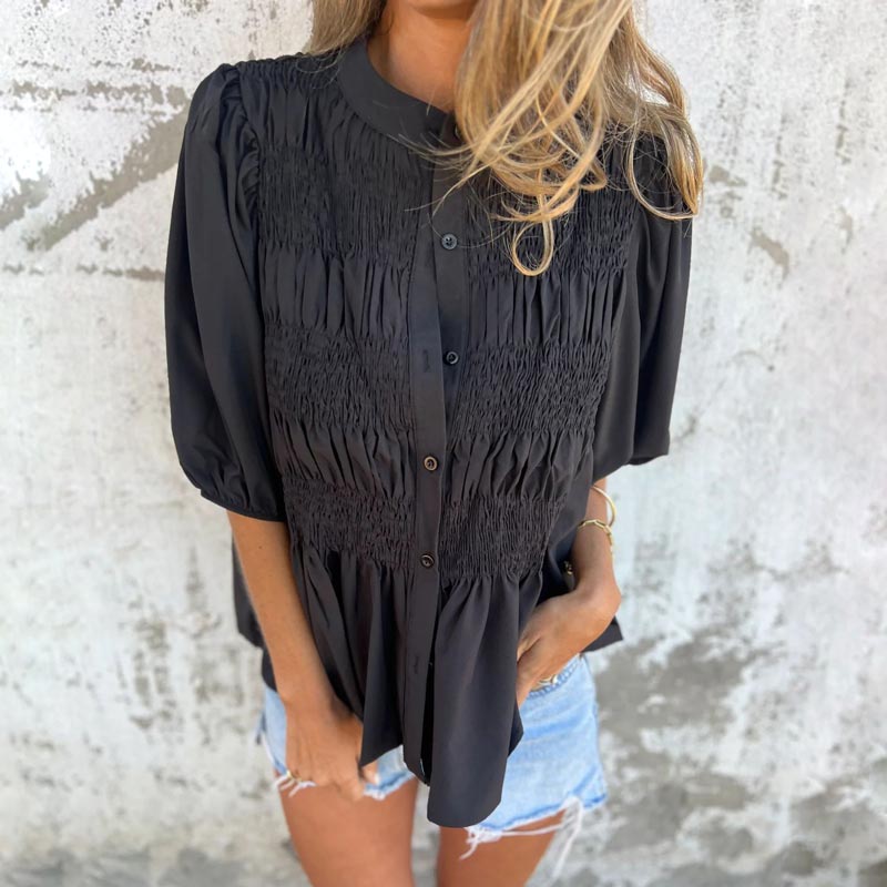 Aukje | Blouse élégante de style Ibiza