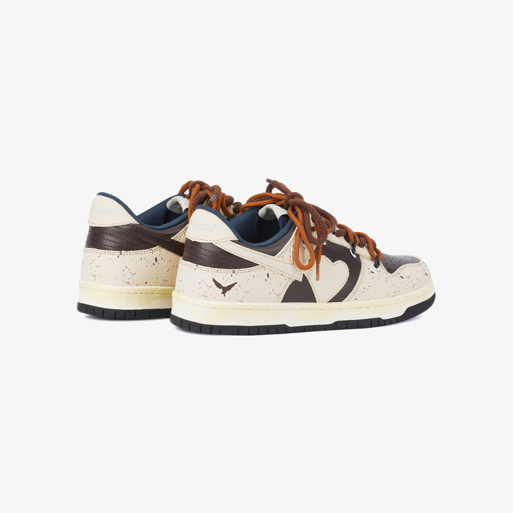 High Street Love Sneakers - Brown