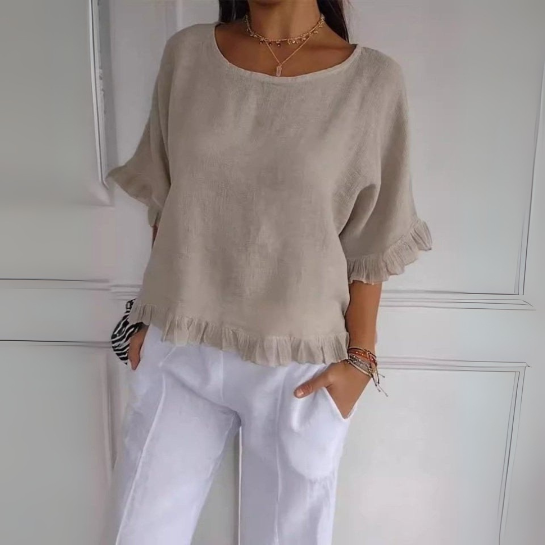 Sophie | Chemisier Élégant Décontracté