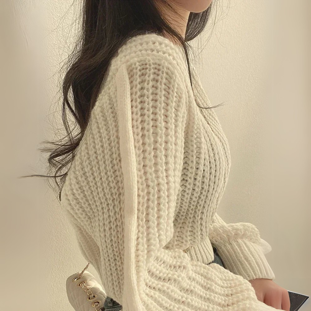 Cristina | Pull élégant à manches longues