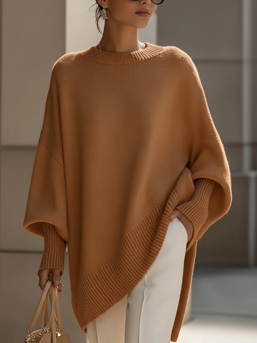 Anneta | Poncho Pull Oversized Élégant