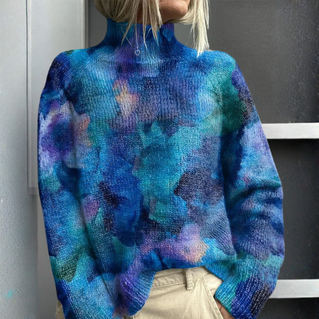 Soléna | Pull Col Roulé Douillet à Esprit Forestier