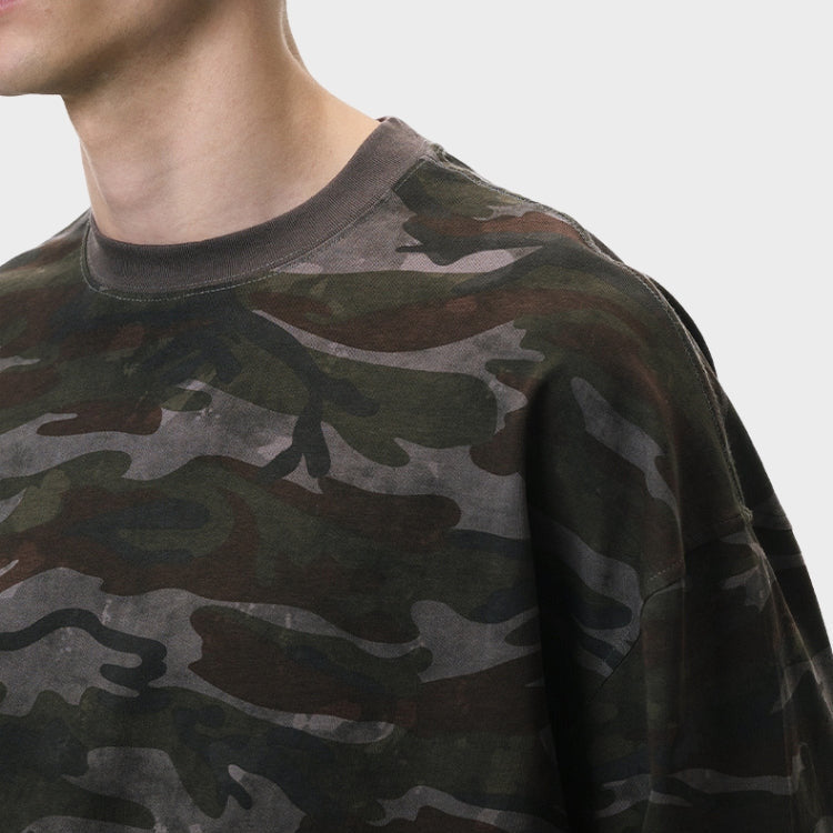 Camo Boxy Fit Longsleeve