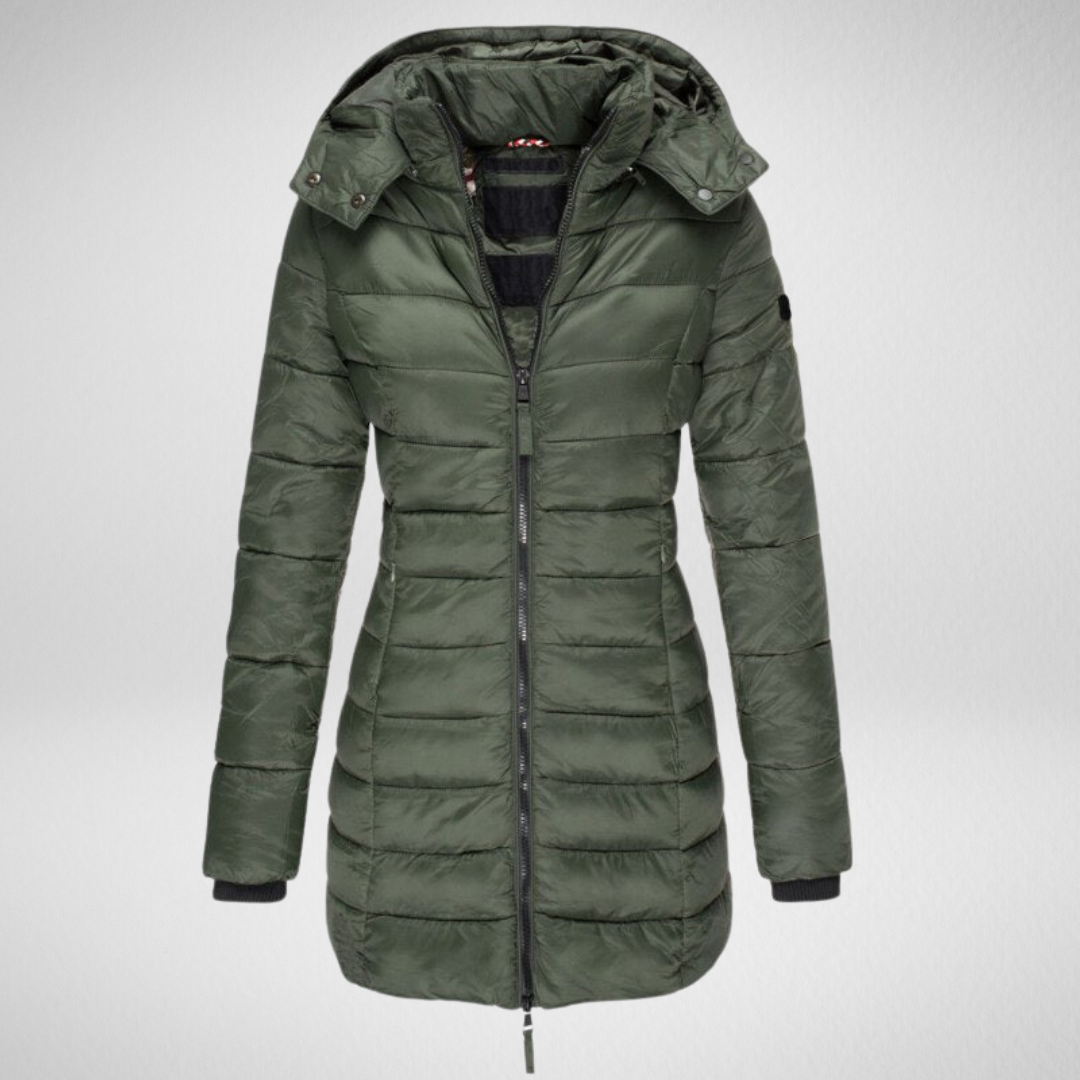 Éloria | Manteau Matelassé Élégance Hivernale